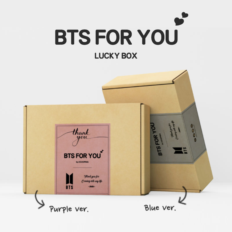 BTS FOR YOU LUCKY BOX (Purple Ver. / Blue Ver.)