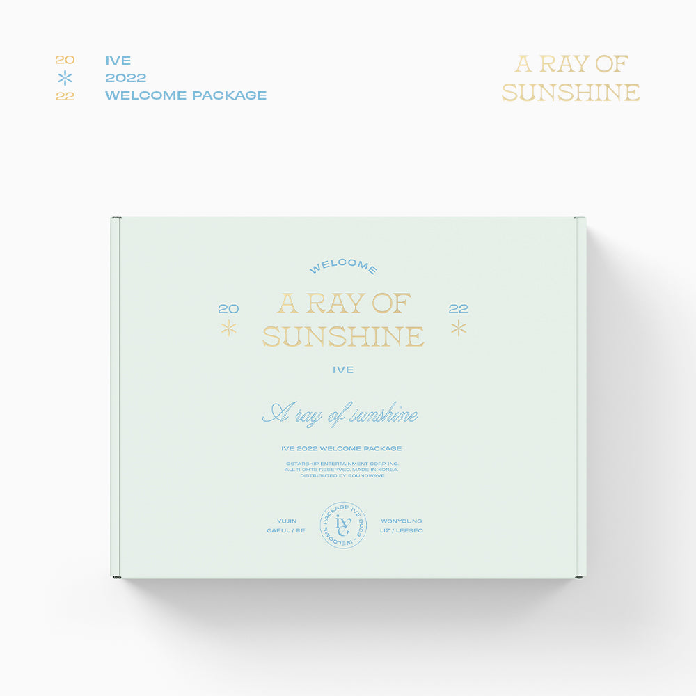 IVE - 2022 WELCOME PACKAGE 'A RAY OF SUNSHINE '